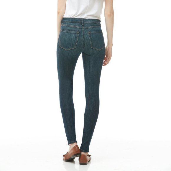 Skinny 9 in High Waist Jeans - 25 Medium wash - Picture 3 of 7